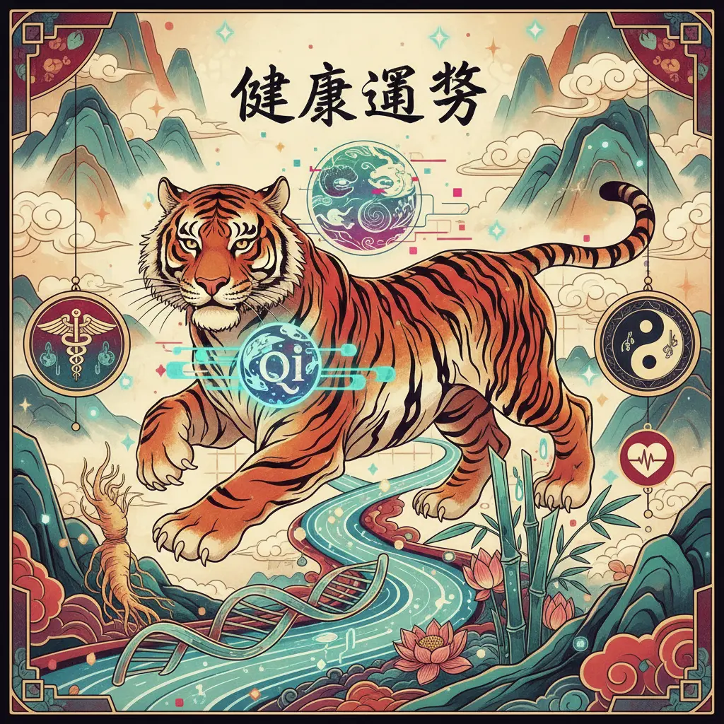 健康運勢 - 生肖虎