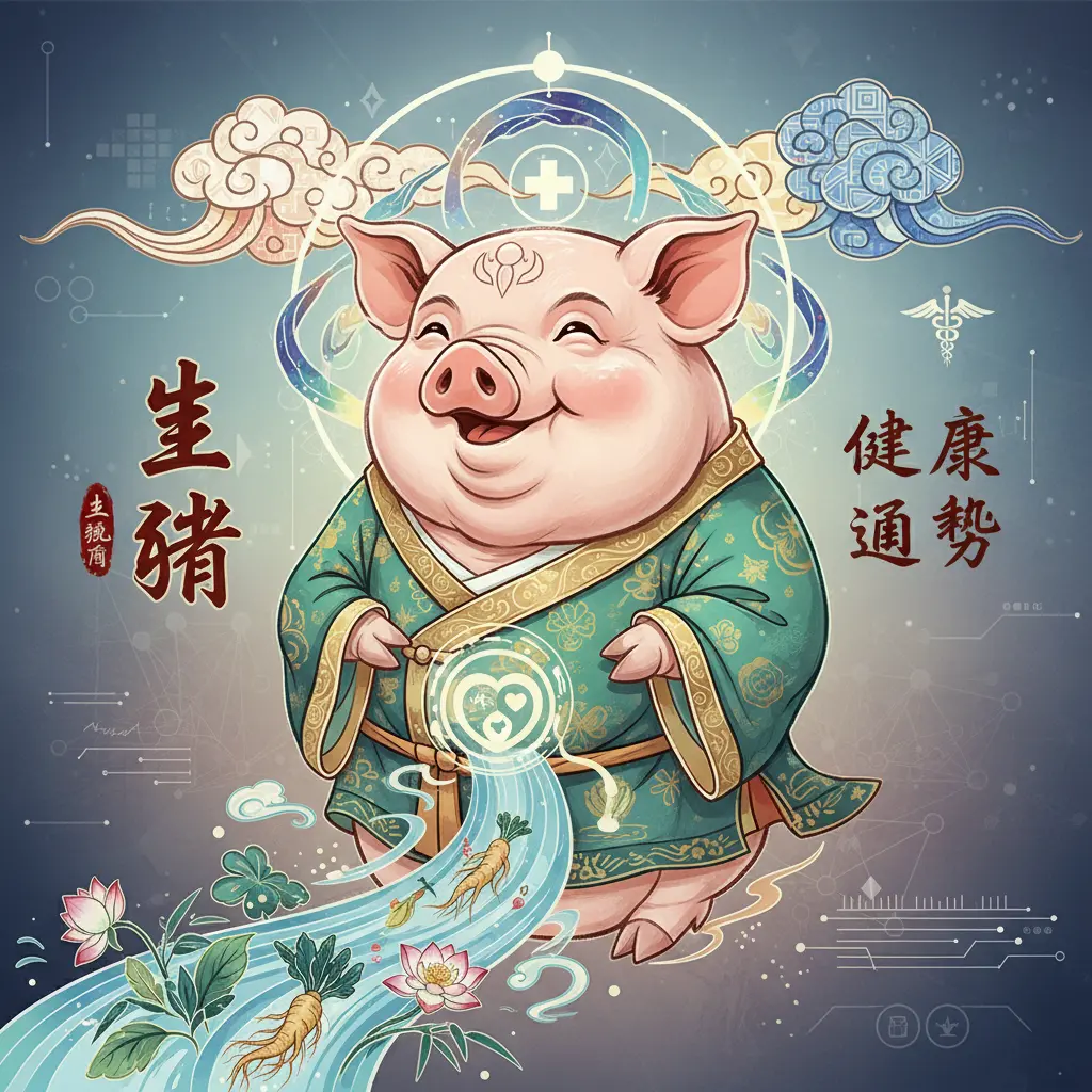 健康運勢 - 生肖豬