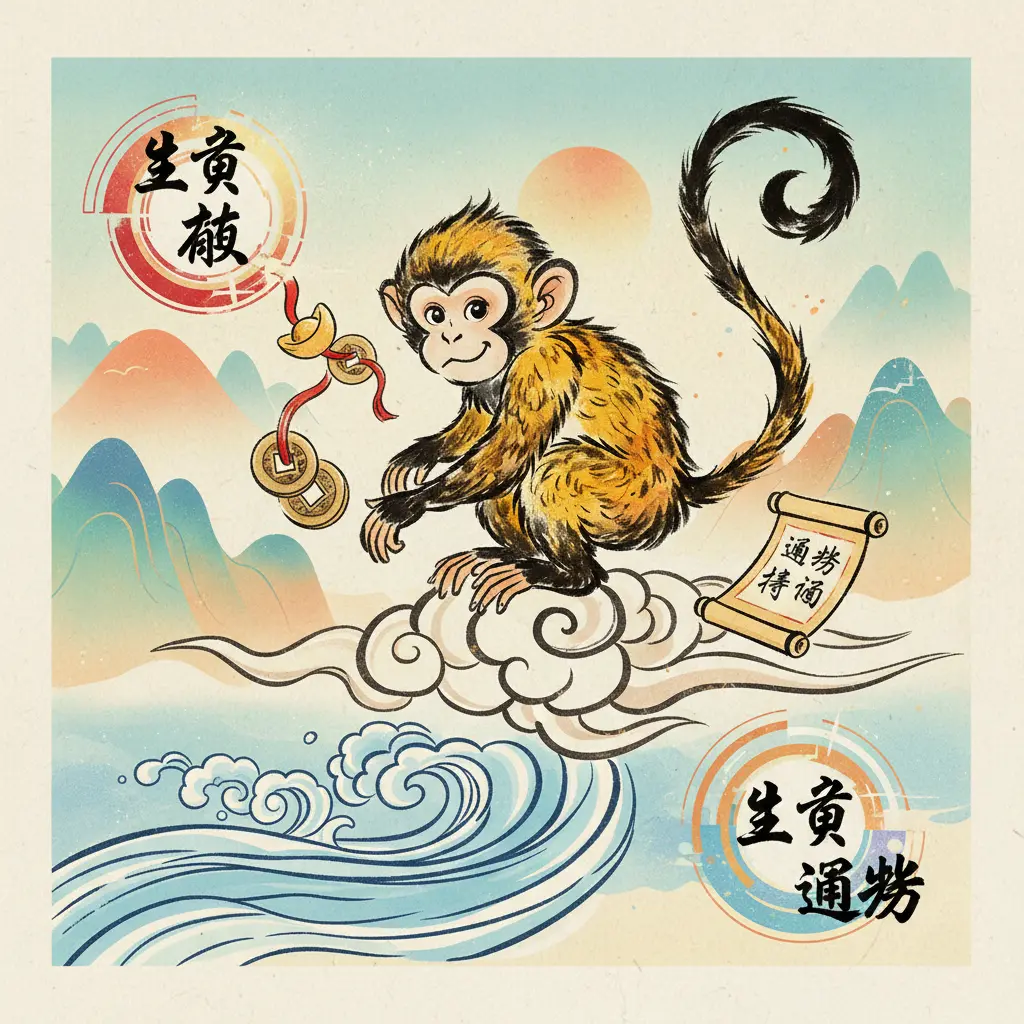 生肖運勢 - 生肖猴