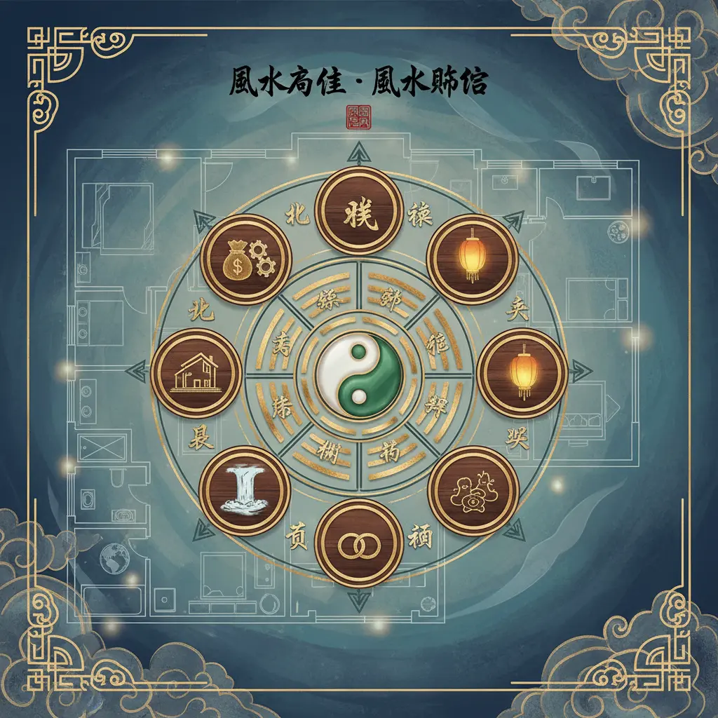 風水佈局 - 風水方位