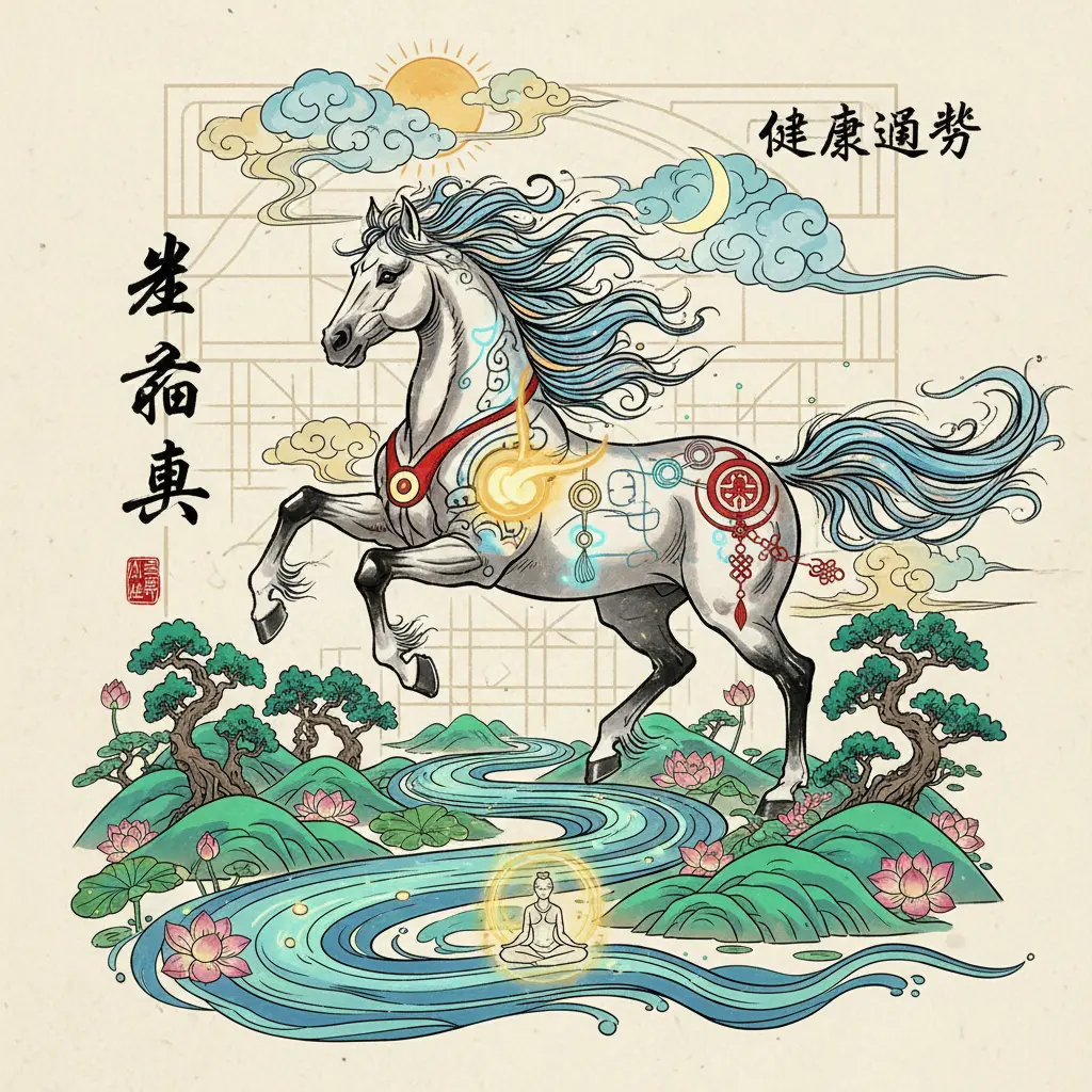 健康運勢 - 生肖馬