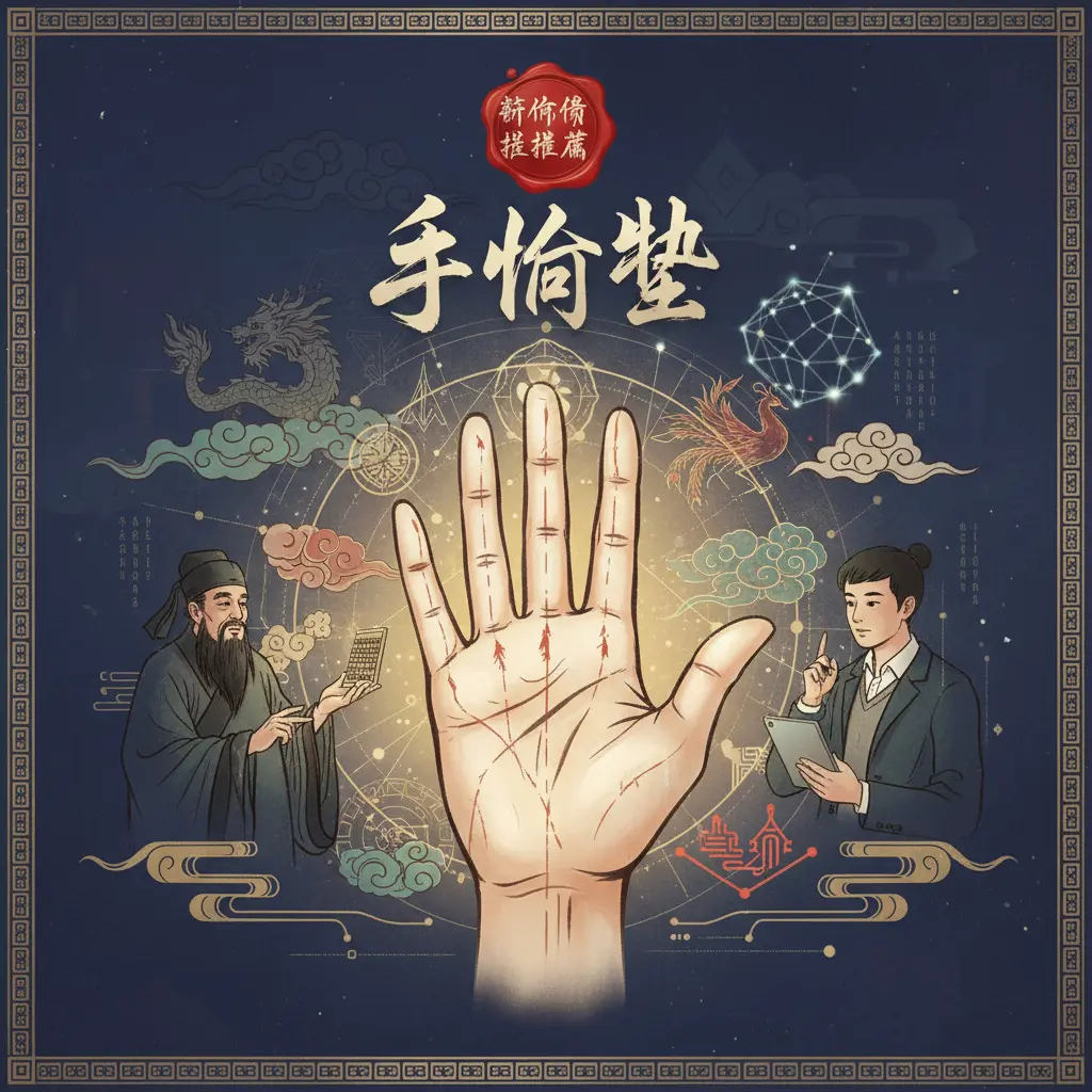 算命師傅推薦 - 手相學