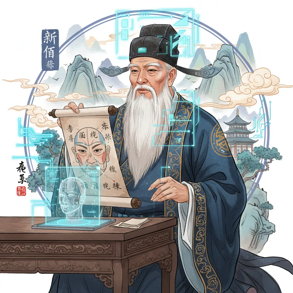 面相學 - 算命師