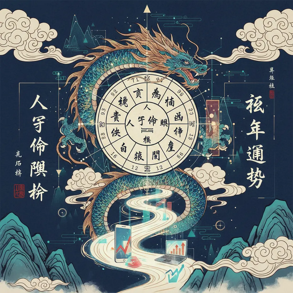 流年 - 八字命盤分析