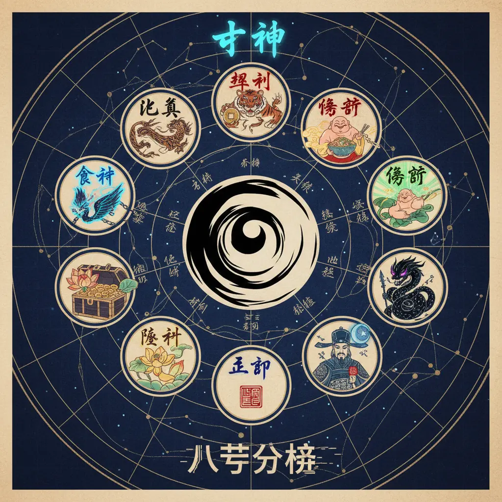 八字分析 - 十神