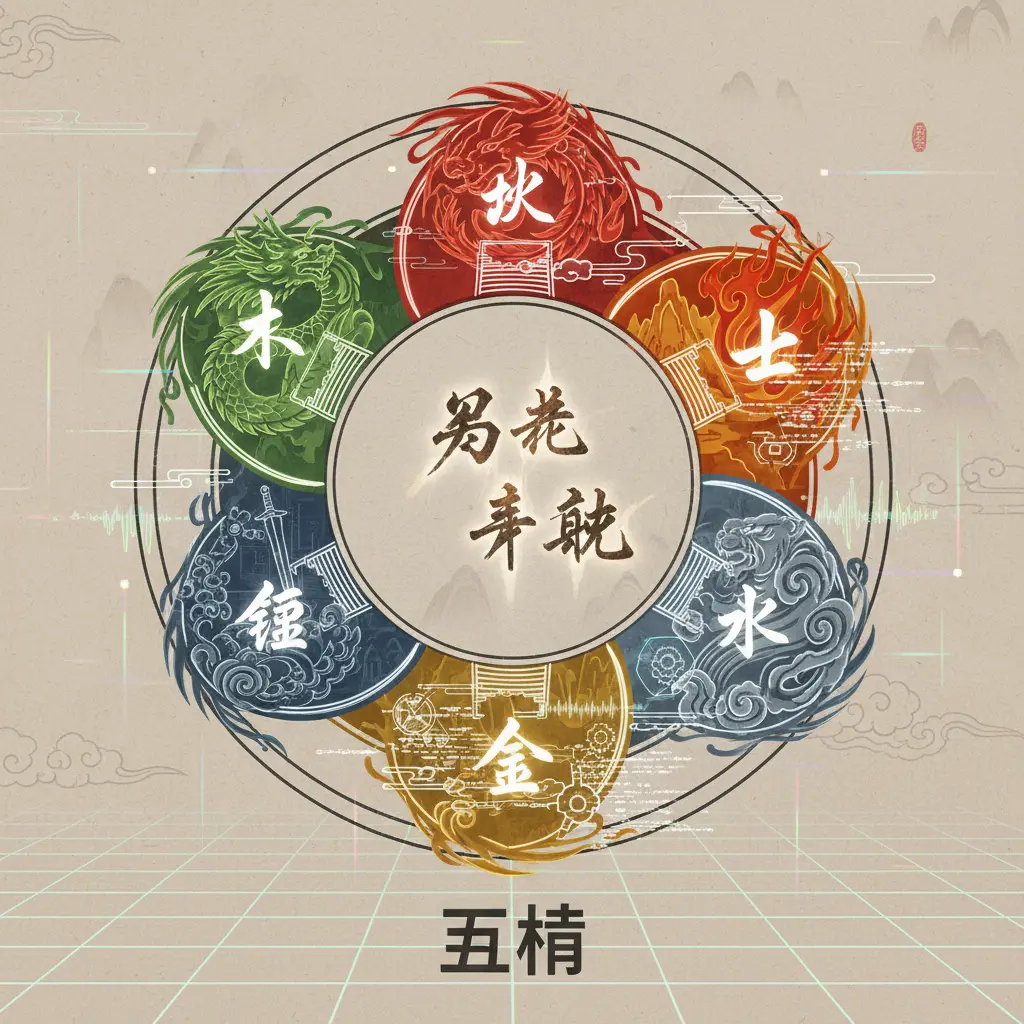五行 - 呂氏春秋