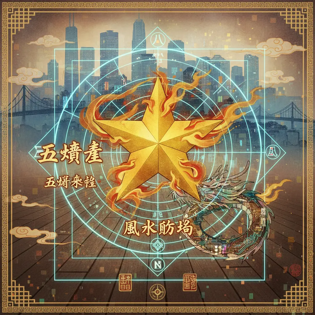 風水佈局 - 五黃星