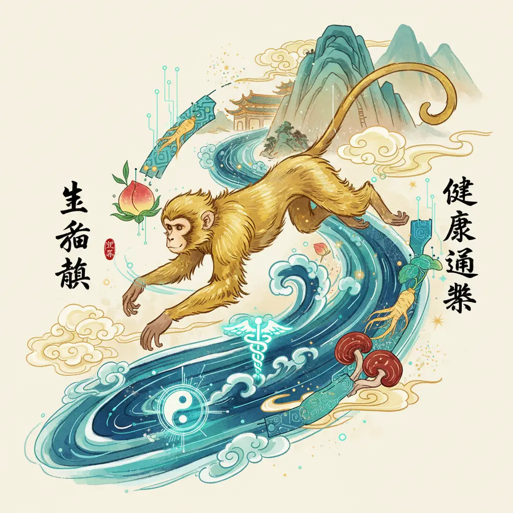 健康運勢 - 生肖猴